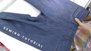 Comment coudre un jean pour homme  Tutoriel de couture