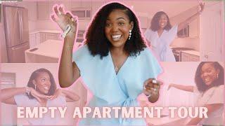 empty apartment tour! upgrading to a 2 bedroom, GOD IS GOOD! | beautyandbrains