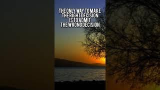 How did you make the right decision? part 1 #shorts