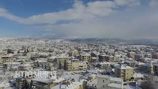 ÇİVRİL DRONE VİDEO 23 01 2022  (karlı hava) FOTO MURAT 0546 665 7521