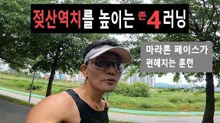 마라톤 페이스를 결정하는 젖산역치를 올리기 위한 역치주
