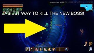 EASY WAY TO DEFEAT THE ATLANTEAN WORM BOSS IN CORE KEEPER!