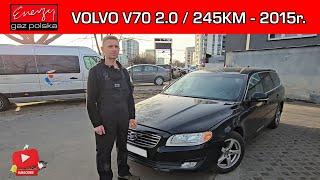 MONTAŻ LPG VOLVO V70 2.0 245KM 2015R NA GAZ BRC MAESTRO W ENERGY GAZ POLSKA