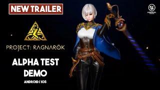 Project Ragnarok MMORPG by NetEase Demo Test Video