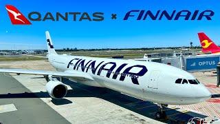 Qantas Business Class on Finnair's AirLounge | An Unexpected Collaboration | Airbus A330 (SYD - SIN)