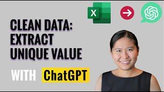 Clean Data with ChatGPT: Extract Unique Values from Multiple Column Datasets