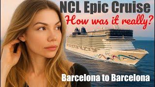 Mediterranean cruise Barcelona to Barcelona | Naples | Ibiza | Florence | Nice | NCL cruise | Epic