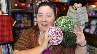 Holiday Colored yarn, I think I am hooked!
