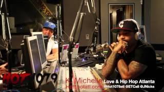 HotSpotatl.com: K. Michelle Talks Fight on VH1's Love & Hip Hop Atlanta on @Hot1079atl