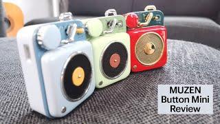 MUZEN Button Mini: Tiny Portable Speaker Review