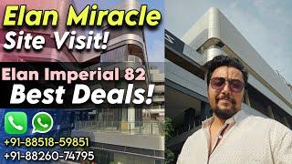 Elan MIRACLE Mall, Sector 82 - Current CONSTRUCTION Stage | SITE VISIT | Imperial 82 - BEST DEALS !!