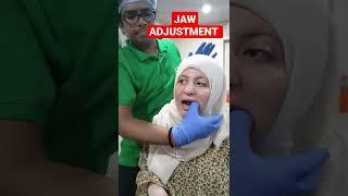 JAW adjustment. by Indian chiropractor Dr.Rajneesh kant.