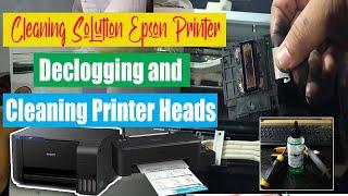 Epson Printer Head Cleaning solution/Declogging and Cleaning Printers Head