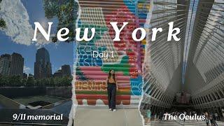 New York Vlog: exploring NYC, visited the 9/11 memorial and museum, the oculus, food and drink spots