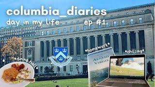 a day in my life at columbia university - college vlog, nyc, chill day ️ 