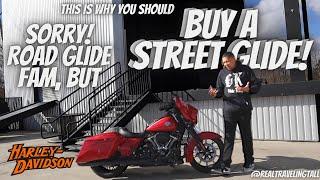 The Street Glide is The Better Glide! This is why you should buy a Harley-Davidson Street Glide!