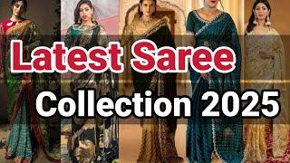 latest saree collection 2025//saree trends//saree designs//saree fashion