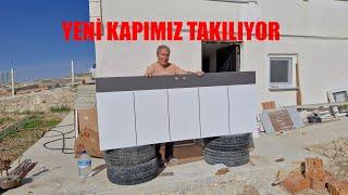 TANDIRIMIZIN YENİ KAPISINIDA TAKIYORUZ ÇOK GÜZEL OLUYOR