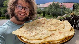 American Makes MSEMEN MOROCCAN PANCAKE for A New Mom’s Rfissa