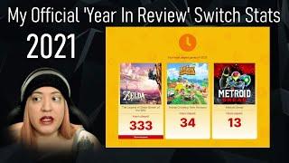 My Official 'Year In Review' Switch Stats 2021