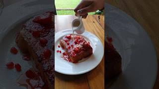 Famous French Toast in Cafe Trip is Life #varkala #cafe #kerala #frenchtoast #foodshorts