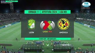 León vs América | Jornada 11 LIGA BBVA MX | Apertura 2024 FIFA22