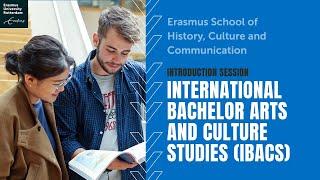 Introduction | International Bachelor Arts and Culture Studies (IBACS)