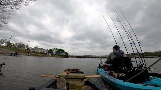 Shell Lake Kayak Bass Fishing Jack Pot Tournament Tulsa Bassathone - OOW Outdoors