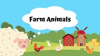 Farm Animal Song for Kids | Learn Animal Sounds with Little Learner Lab