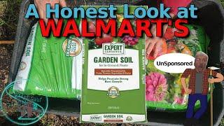 WALMART'S $5 EXPERT GARDENER IN GROUND SOIL #riverbearaquaponics #garden #walmart