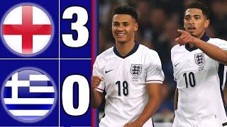 Greece vs England (0-3) | All Goals & Extended Highlights | UEFA Nations League 2024/25