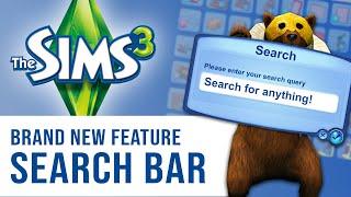 Sims 3 Just Got a Major Feature From Sims 4 | Catalog Search Bar Mod