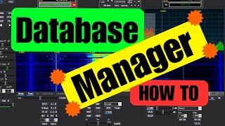 Thetis - Database Manager HowTo !!!