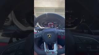 Lamborghini Urus Startup POV in Corsa Mode