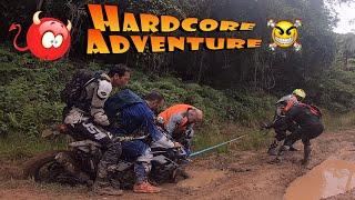 HARDCORE ADVENTURE! Watagan State Forest NSW Australia. Adventure Motorcycle Riding.