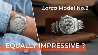 A 37mm chronography with vintage class, the Lorca Model No 2