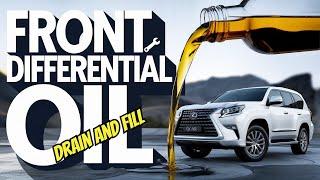 Lexus GX460 Front Differential Oil Remove and Replace