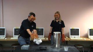Liquid Nitrogen and Lava!