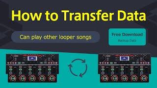 【RC-505 MKII Tutorial】How to backup and transfer track data