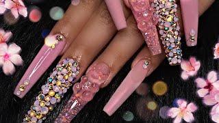 Watch me work | Cute pink gummy bears | Nailforms