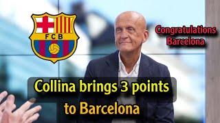 FIFA Referees Committee Chairman Collina Intervenes and Helps Barcelona After Arbitration Decisions