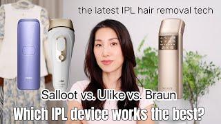 Salloot vs Ulike vs Braun | testing the best IPL hair removal tech | Chris Han