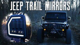 Boost Auto Trail Mirrors - Jeep Wrangler & Gladiator | The BEST upgrade for your off-road adventures