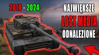 ODNALEZIONO NAJWIĘKSZE LOST MEDIA Z WORLD OF TANKS 