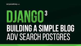 Learn Django - Advance search techniques with PostgreSQL