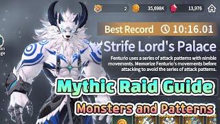 Perfect Guide of Mythic Raid Fenturio - Monster, Pattern [Summoners War Chronicles]