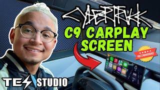 The C9 CarPlay/AndroidAuto Dashboard Touch Screen by TesStudio - [FULL INSTALL & REVIEW]