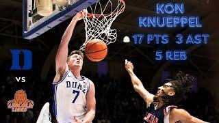 Kon Knueppel 17 pts 3 ast 5 reb | Duke Blue Devils vs Lincoln (PE)