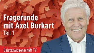 Fragerunde mit Axel Burkart Teil 1 - Geisteswissenschaft TV