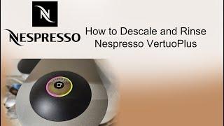 Descaling and Rinsing Nespresso Machine